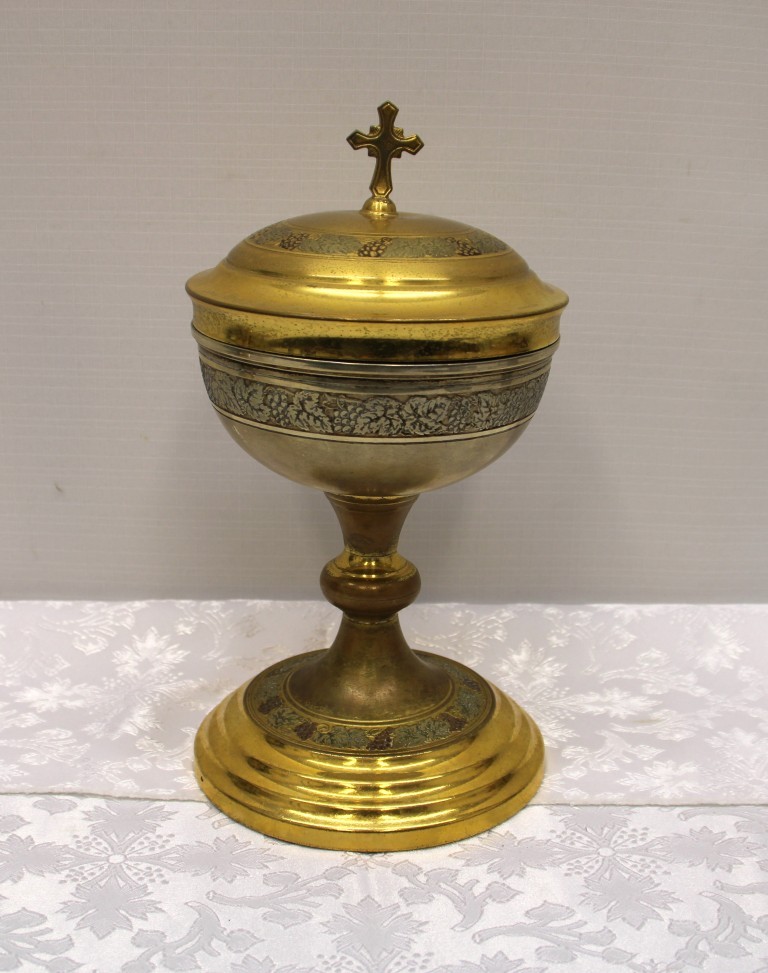 10" Large Sterling Cup Ciborium
